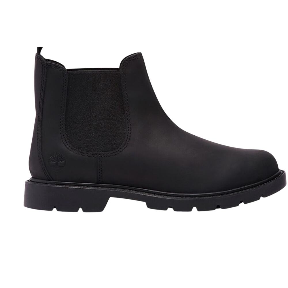 Timberland Squall Canyon Waterproof Chelsea Boot - Black Full Grain -Size: 11.5